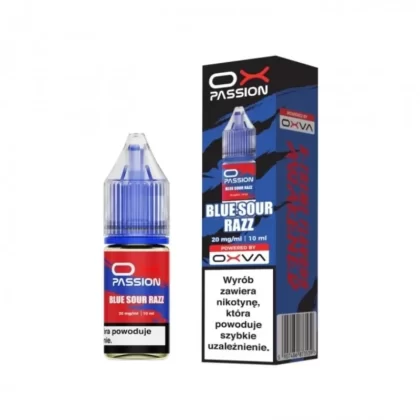Liquid OXVA OX Passion Salt 10ml 20mg Blue Sour Razz