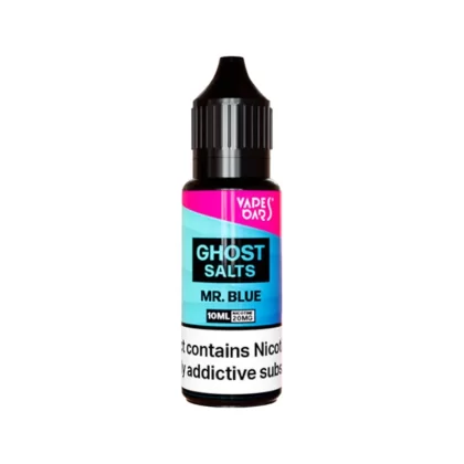 Vapes Bars Ghost Salts Mr Blue Nic Salt - 10 Pack - 20mg