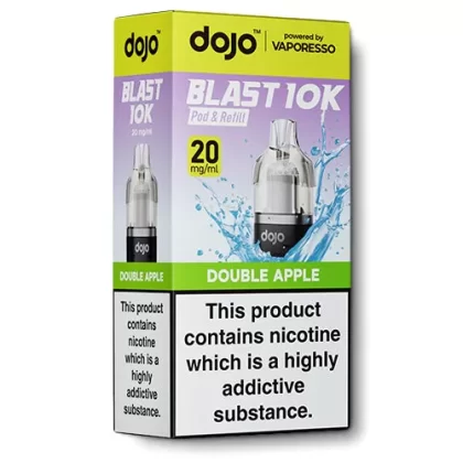 Double Apple Pod & Refill by Dojo Blast 10k - Ecigarettedirect Co