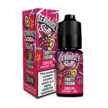 Fruity Fusion Nic Salt E-Liquid by Seriously Salty Soda