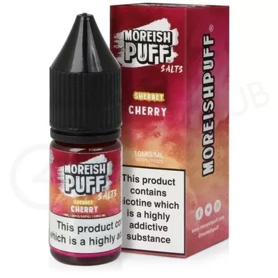 Cherry Sherbet Nic Salt E-Liquid by Moreish Puff