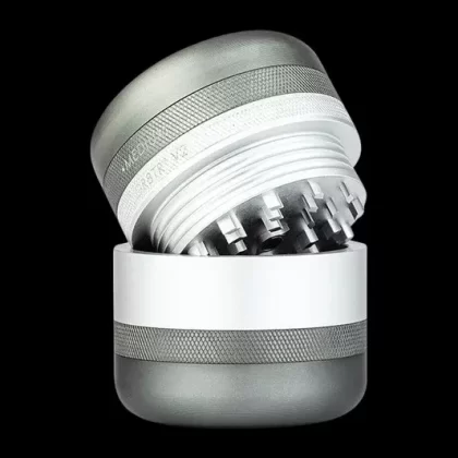 Kannastor GR8TR 2-Piece Grinder - Color#Matte Silver>Matte Blue>Matte Black>Rose Gold