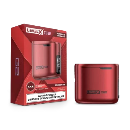 Level X Boost G2 Device - Color#CRIMSON RED>ELECTRIC BLUE>GLACIER WHITE>MIDNIGHT BLACK>STORM GREY>ROSE GOLD (LIMITED EDITION)>MATTE BLACK (LIMITED EDITION)>XO PINK (VALENTINES EDITION)>OCEAN