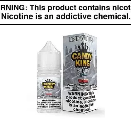 WORMS ICED BY DRIP MORE ON SALT 30ML - Vapejuice