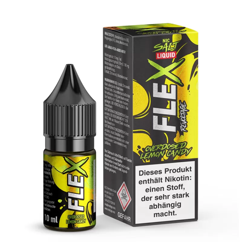Revoltage Flex – Overdosed Lemon Candy - Vapebazar - Image 3