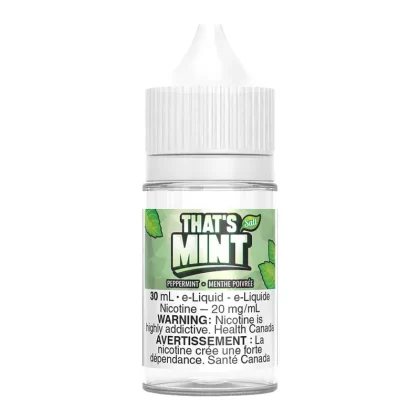 That’s Mint Salt-Nic E-Liquid – Peppermint 30ml - 12mg/ml, 20mg/mL