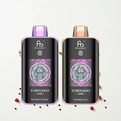 Fumot Tornado 25k 25000 Puffs Disposable Vape - Banana Ice, Black Ice; Inquiry