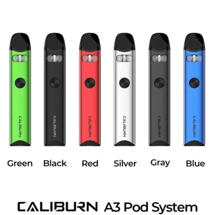 Uwell Caliburn A3 Pod Kit - Blue - Vapourdeal Co