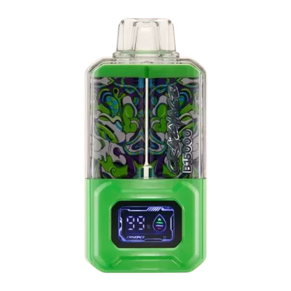 Hawaii Mint Crazy Ace B15000 - Consumer; Vape Product; 5 Pack, Single