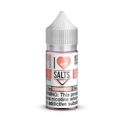 I Love Salts Strawberry Ice By Mad Hatter Juice 30ML
