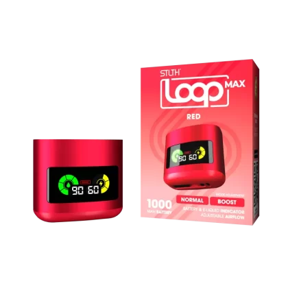 STLTH LOOP MAX Device - Red - Device (wholeseller) (SK)