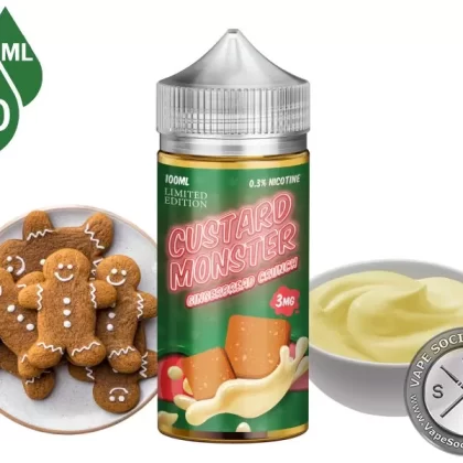 Gingerbread Crunch Custard Monster 100ml