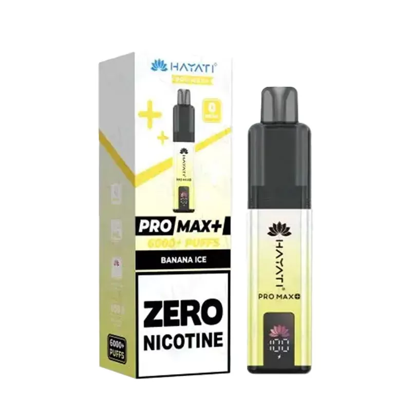 Hayati Pro Max Plus 6000 Zero Nicotine Pod Kit - Blueberry Raspberry - Image 2