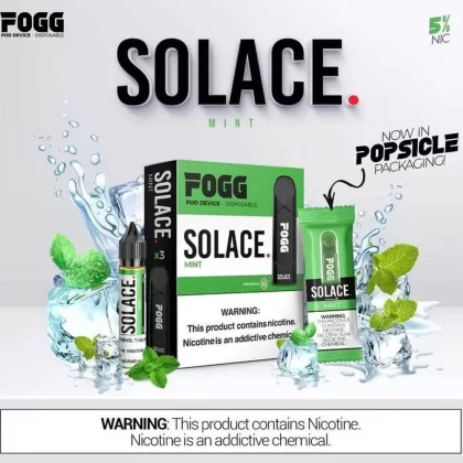 FOGG SOLACE DISPOSABLE PODS-Mint - Vape Store
