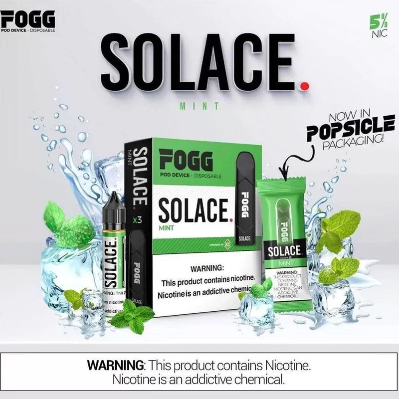 FOGG SOLACE DISPOSABLE PODS-Mint - Vape Store