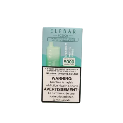 ELF BAR BC5000 Disposable Vape – Spearmint