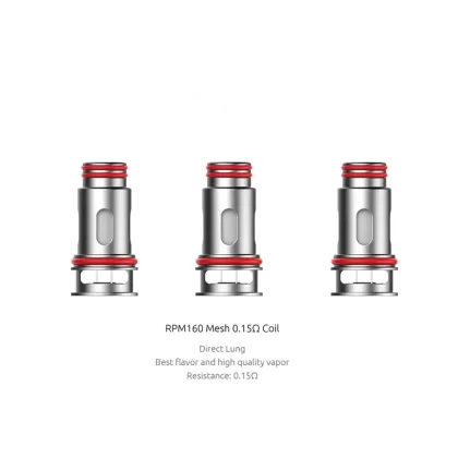 SMOK RPM160 Replacement Mesh Coil 0.15ohm 3pcs-pack - 0.15ohm Mesh Coil