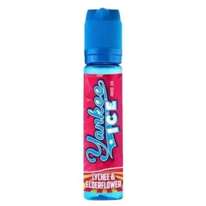 LYCHEE & ELDERFLOWER E LIQUID BY YANKEE JUICE CO – ICE 50ML 70VG