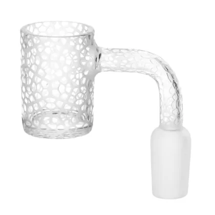 Pulsar Cellular Mosaic Etched Quartz Banger – 14mm Male - Vape Store