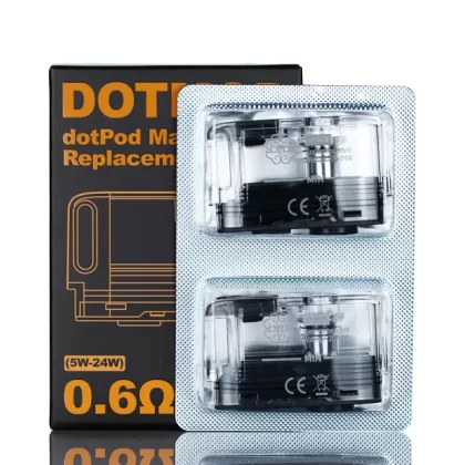 dotMod dotPod Max Replacement Pods - Pack of 2 - 1.0ohm Mesh