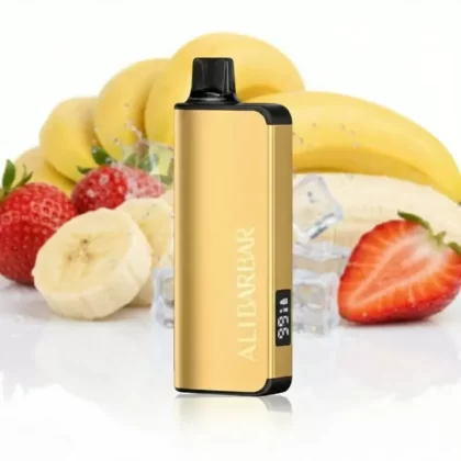 Alibarbar Ingot 9000 Puffs – Strawnana - Swixvape