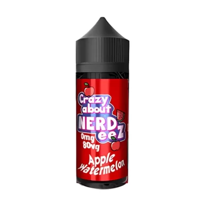 Crazy About Nerd'eez Apple Watermelon 100ml E-Liquid