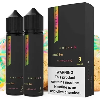 Snitch E-Liquid by Verdict - Pack Count#2 Pack~Size#60ml~Nicotine#0MG>3MG>6MG