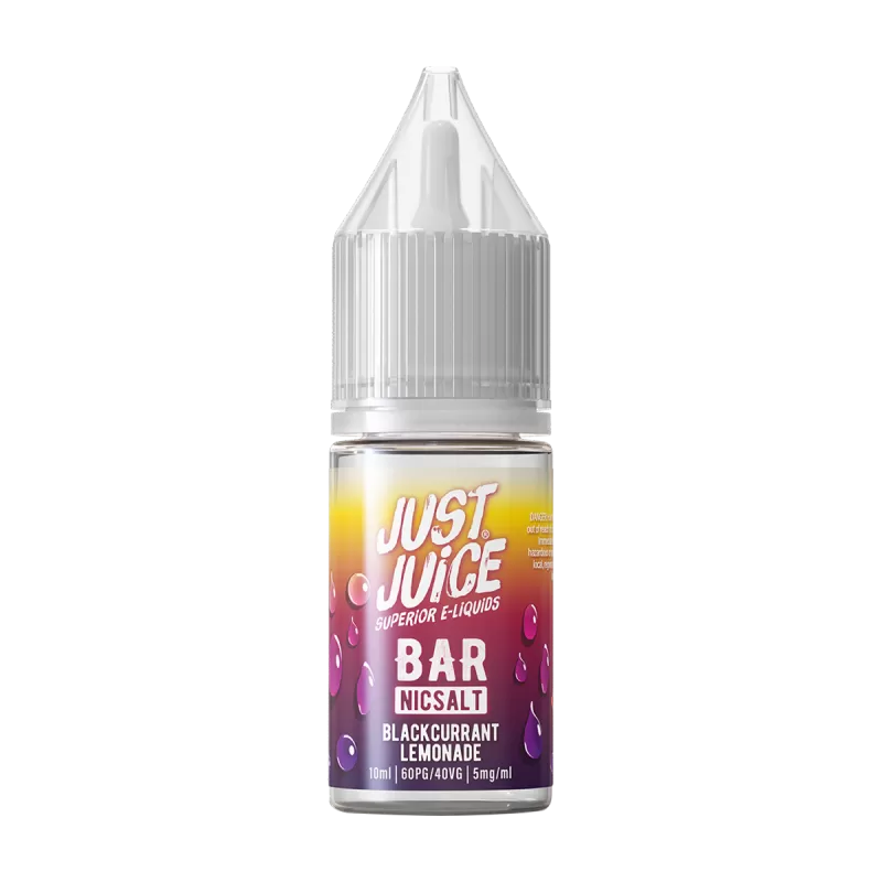 Blackcurrant Lemonade Nic Salt by Just Juice Bar - 5mg - Vape Product (1FD9F7)