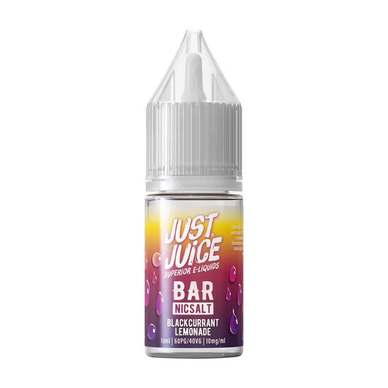 Blackcurrant Lemonade Nic Salt by Just Juice Bar - 5mg - Vape Product (1FD9F7) - Image 2
