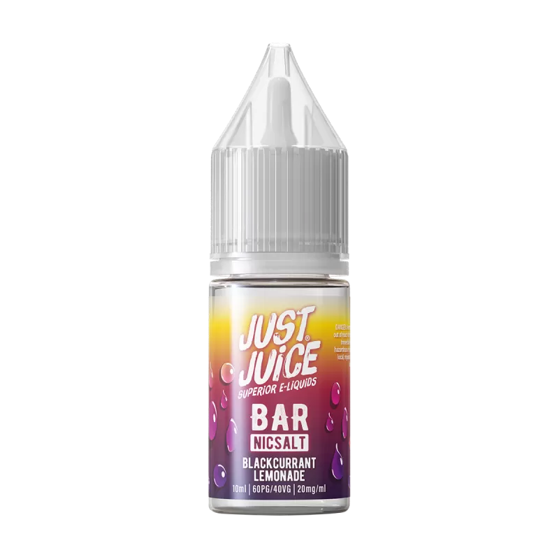 Blackcurrant Lemonade Nic Salt by Just Juice Bar - 5mg - Vape Product (1FD9F7) - Image 3