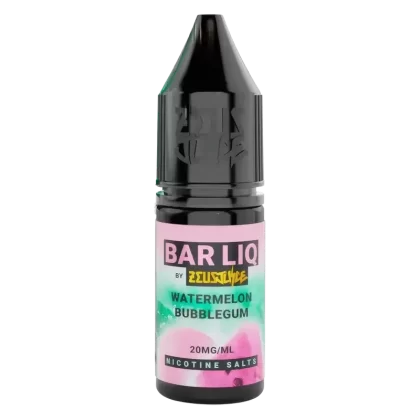 Zeus Juice Bar Liq Watermelon Bubblegum Nic Salt