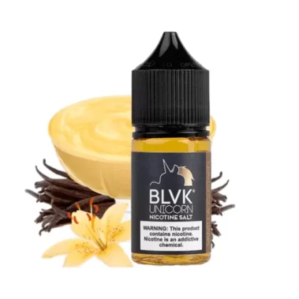 BLVK Unicorn Salts Vanilla Custard Vape e-liquid 30mL - Beyondvape