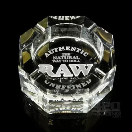 RAW Logo Crystal Ashtray 1/Box