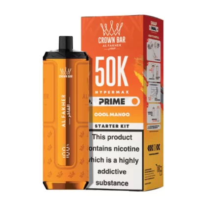 Al Fakher Hypermax Prime 50K Prefilled Pod Kit Cool Mango