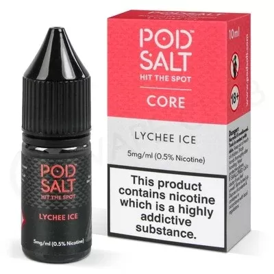 Lychee Ice Nic Salt E-Liquid by Pod Salt - Ecigpremium