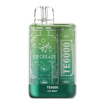 Ice Mint EB TE6000 - Site#VAP~Nicotine#40mg~Size#Single>5 Pack