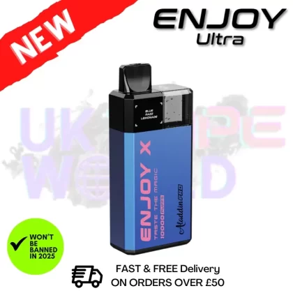 Blue Cherry Cranberry Enjoy X Ultra 10K Prefilled Pod Kit – ONLY £8.50
