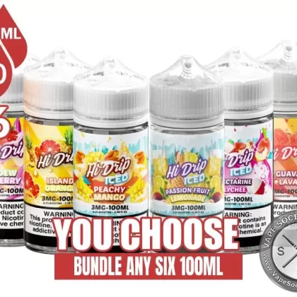 Hi Drip Bundle 6x100ml (600ml)