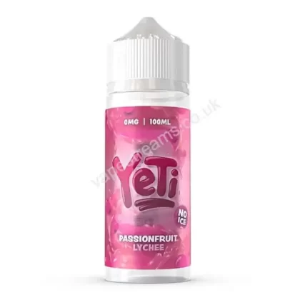 YeTi Defrosted Passionfruit Lychee E-Liquid Shortfill - Vapestreams Co