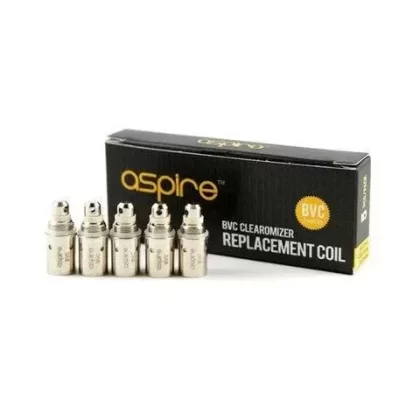 Aspire BVC Replacement Coils 5pk - Resistance#1.6ohm>1.8ohm>2.1ohm (0A0B7B)