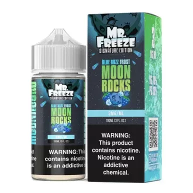 Blue Razz Frost MoonRocks by Mr. Freeze Tobacco-Free Nicotine Series 100mL