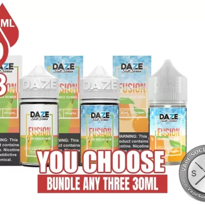 7 Daze Fusion Salt Bundle 3x30ml (90ml)