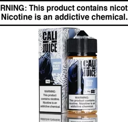 Frozen Blackberry by Cali Juice 100mL - Vape Product, Vape Product (D40295)