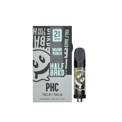 Half Bak’d Miami Punch – 2G PHC Cartridge (Sativa)