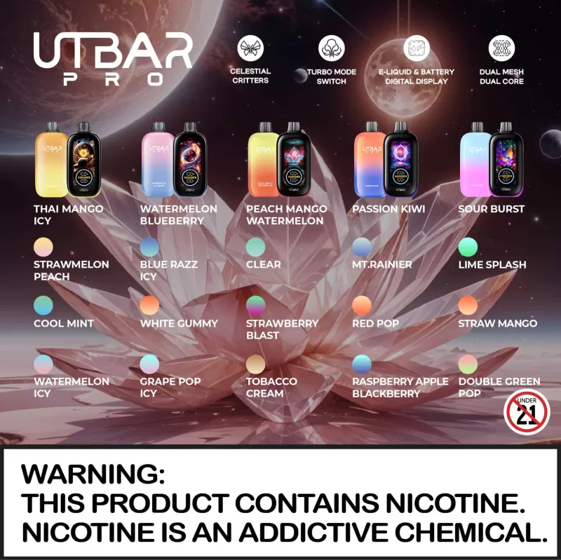 Flum UT Bar Pro 25000 Puffs Disposable Vape Device - Image 3