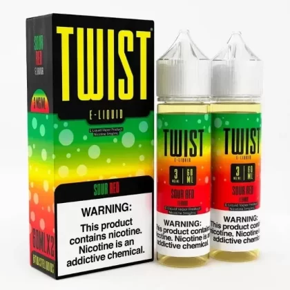 Sour Red E-Liquid by Twist E-Liquids - Size#120ml~Nicotine#3MG>6MG