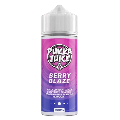Pukka Juice 100ml E-liquid Shortfill Berry Blaze - Nicotine Strength#0mg