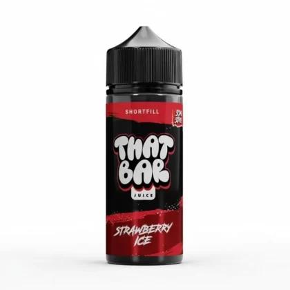 Strawberry Ice By That Bar Juice 100ml Shortfill