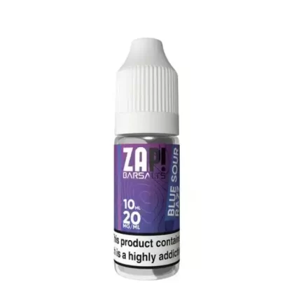 20mg ZAP! Bar Salts Nic Salt 10ml (50VG/50PG) - Vape Co