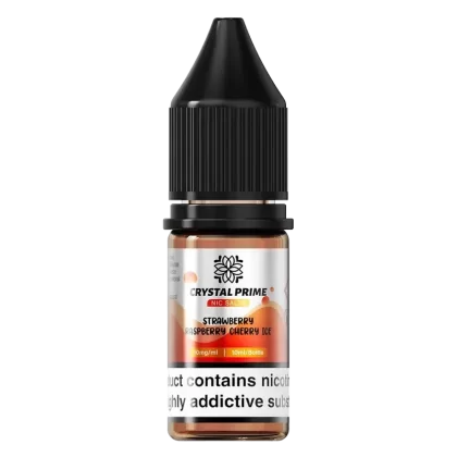 Crystal Prime Strawberry Raspberry Cherry Ice Nic Salt